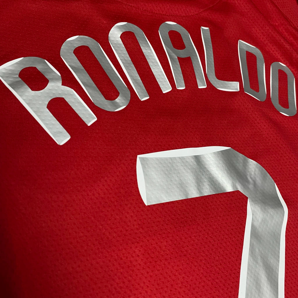 Cristiano Ronaldo T-shirt 2007/2008 Manchester United+ - UEFA / UCL (Prime)