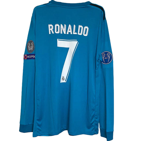 Cristiano Ronaldo T-shirt - Real Madrid 2017 / 2018 - UCL/ UEFA (Prime)