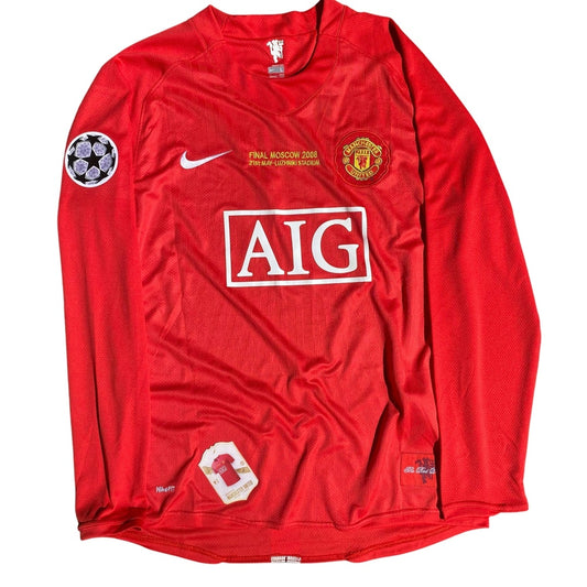 Cristiano Ronaldo T-shirt 2007/2008 Manchester United+ - UEFA / UCL (Prime)