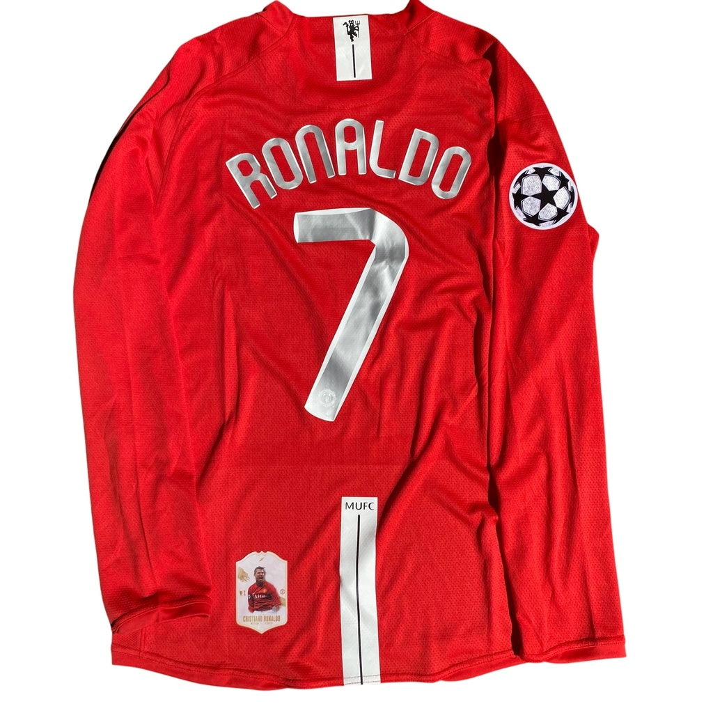 Cristiano Ronaldo T-shirt 2007/2008 Manchester United+ - UEFA / UCL (Prime)
